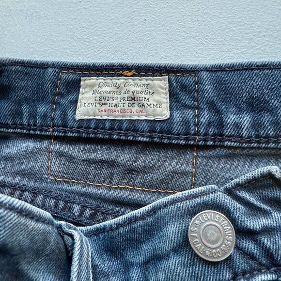 Levi's Premium 511 Slim Fit Jeans Medium Blue Wash Lyocell Stretch W33 L34 - Picture 4 of 8